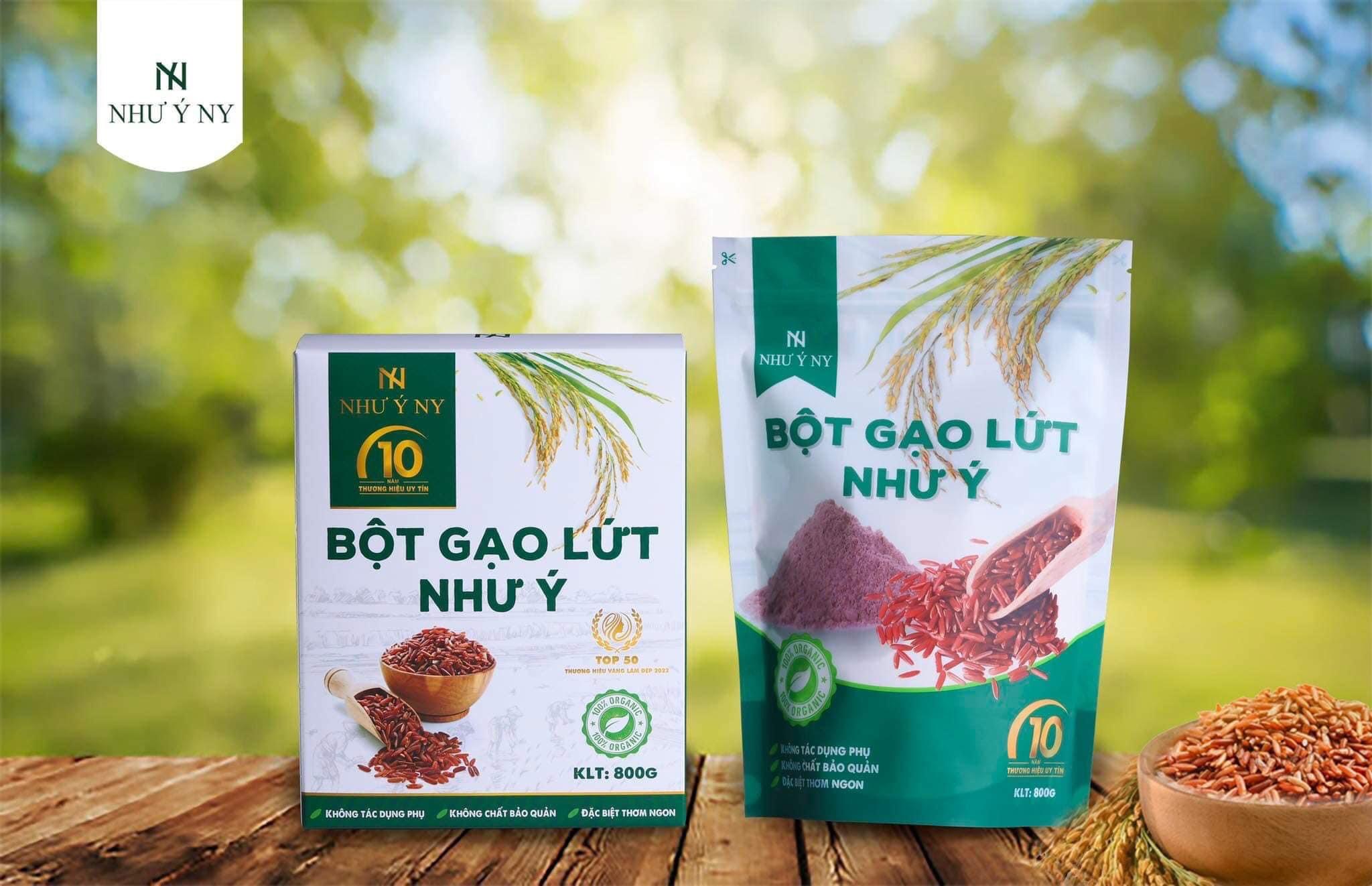 Bột Gạo Lức Giảm Cân Như Ý NY Giảm Cân Lợi Sữa Phiên Bản 2023 800gram Bột Thiên Nhiên giúp giảm cân lợi sữa đẹp da cho mẹ bầu, mẹ bỉm sau sinh, người lớn tuổi
