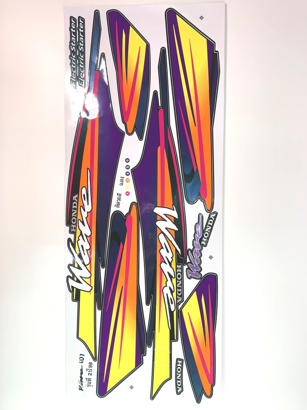 Tem Wave 1998 zin Thái ( loại tờ )