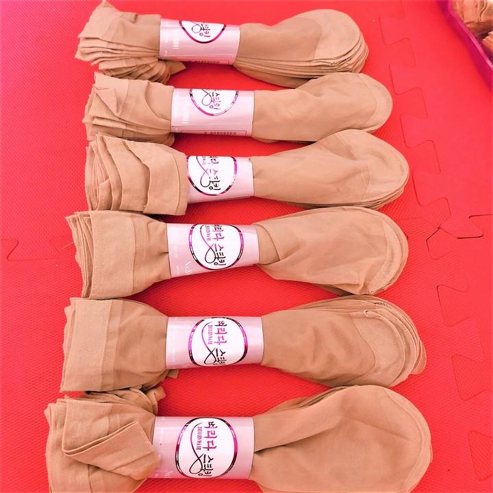Tất Da Chân Hàn Quốc 10 Đôi