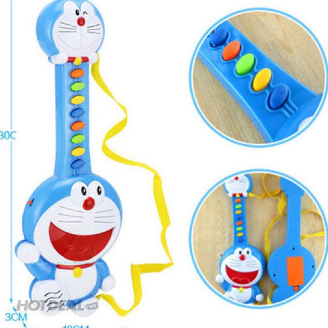 Đồ chơi đàn guitar Doraemon dùng pin có nhạc tiếng Việt