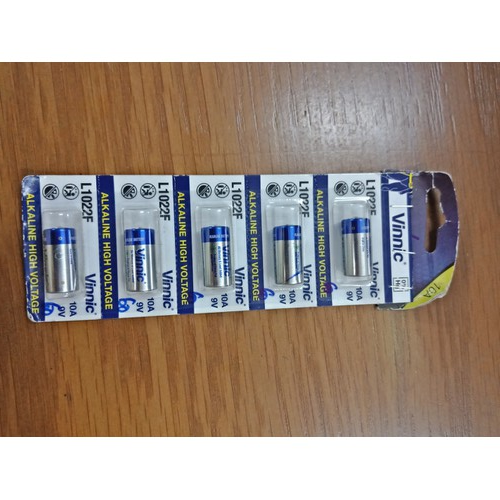 Pin Vinnic L1022F 10A-9V / 1 vỉ 5 viên