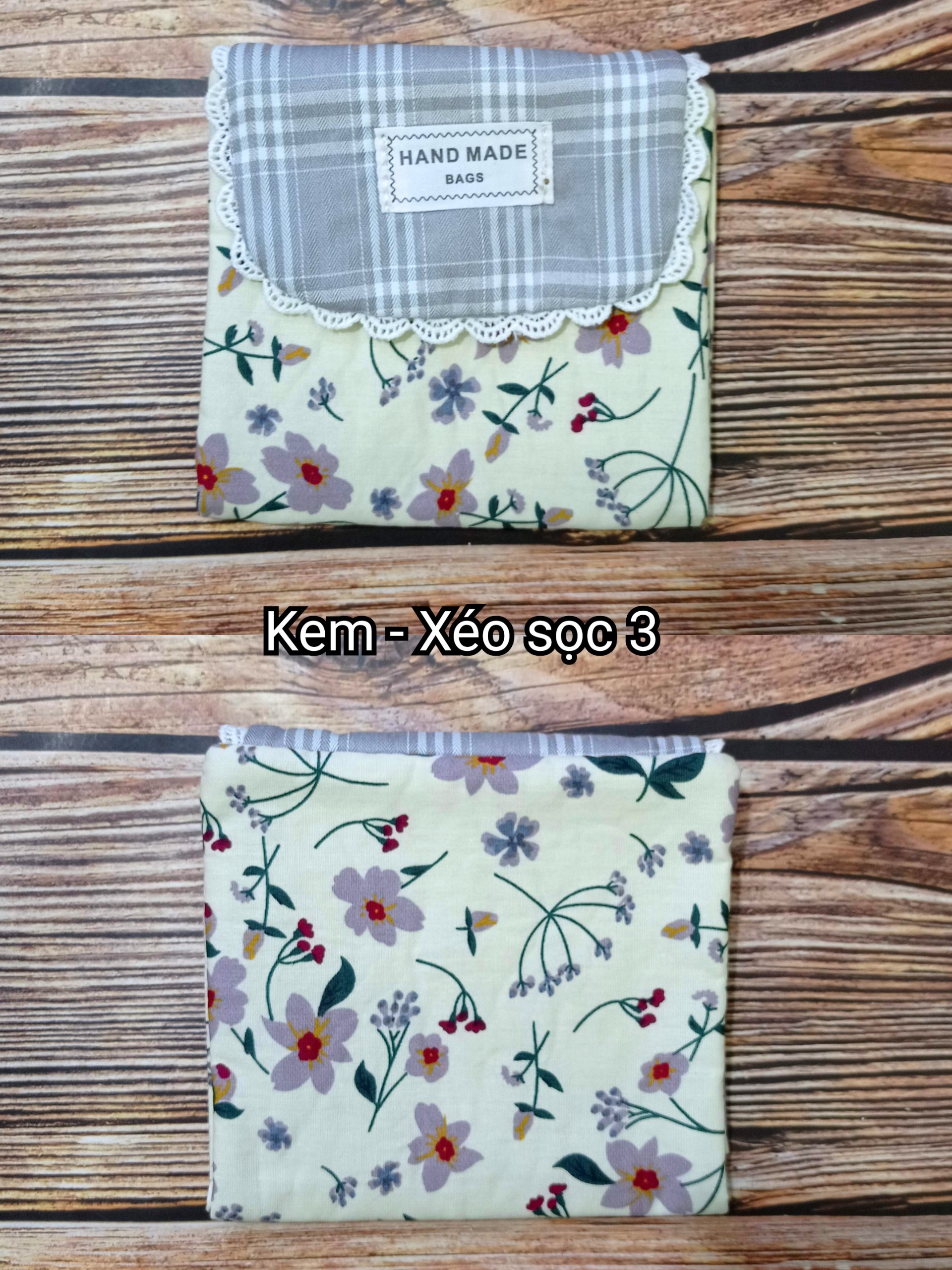 Ví Mini Hoa xinh nắp gập 2 ngăn 55k