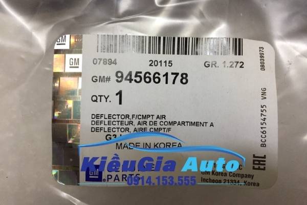 Chắn bùn gầm máy trái Daewoo Lacetti CDX