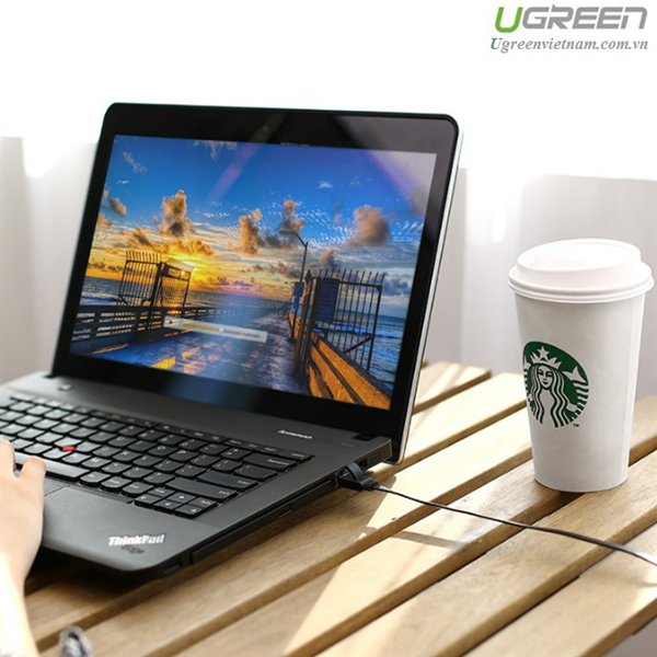 Cáp mạng đúc sẵn Cat6 dài 2m  Ugreen 50174 cao cấp