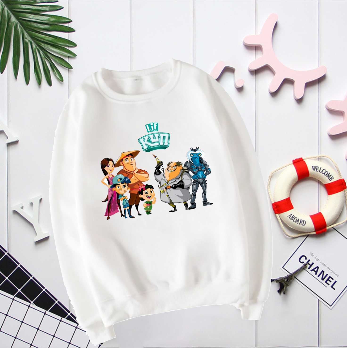 áo sweater KUN- ÁO KUN bé trai- áo kun bé gái -áo kun bé trai chất nỉ