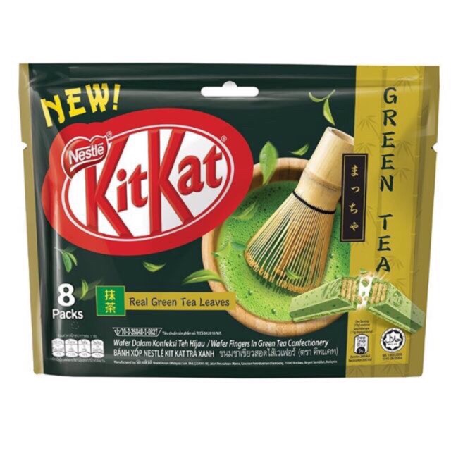 Bánh Kitkat socola,Matcha/Milo (thanh)