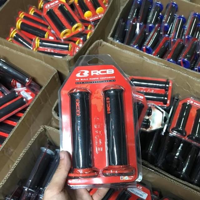 Pair original racing boy gloves RCB genuine rubber handlebar cover-hg66