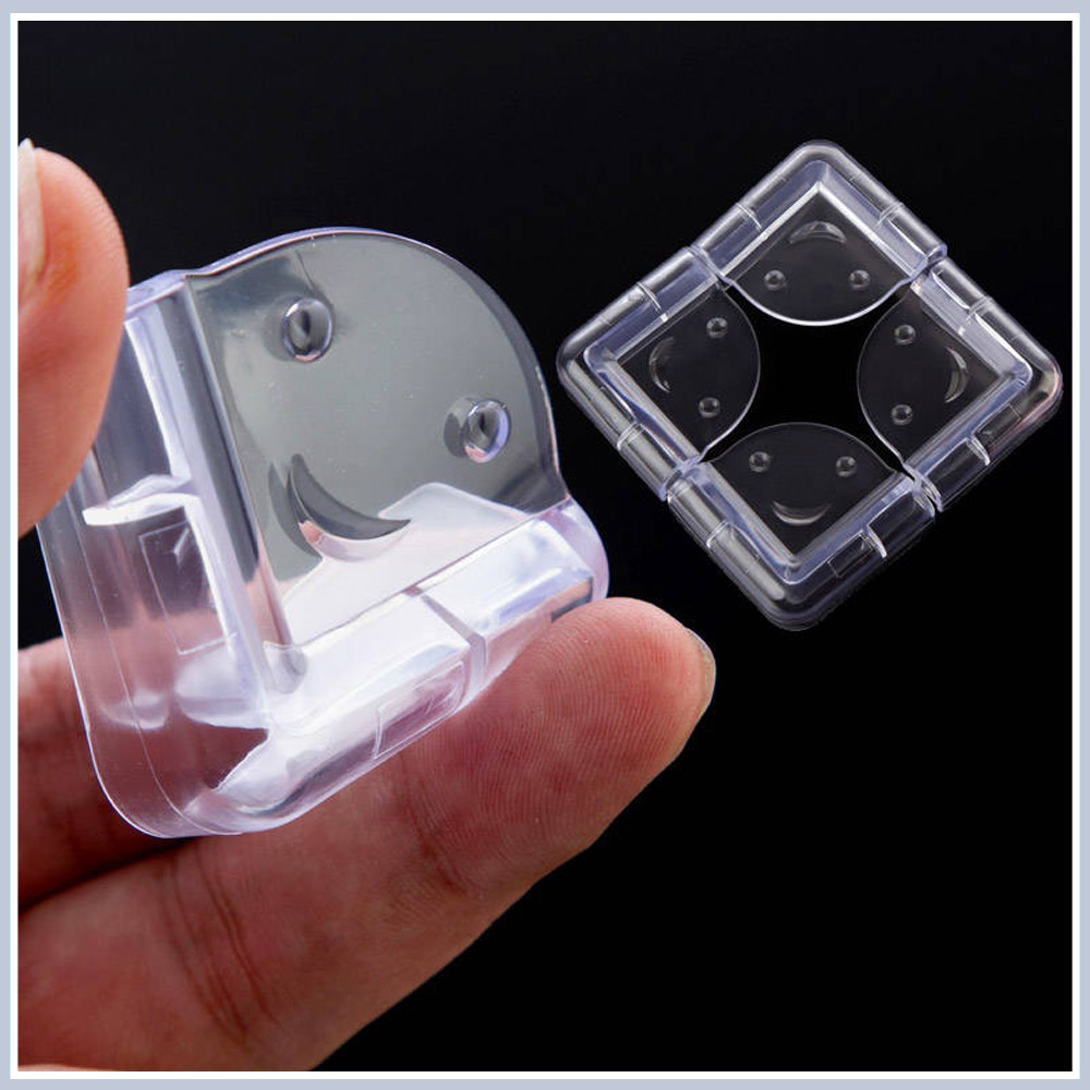set 4 miếng bọc cạnh bàn silicon - miếng bịt góc bàn