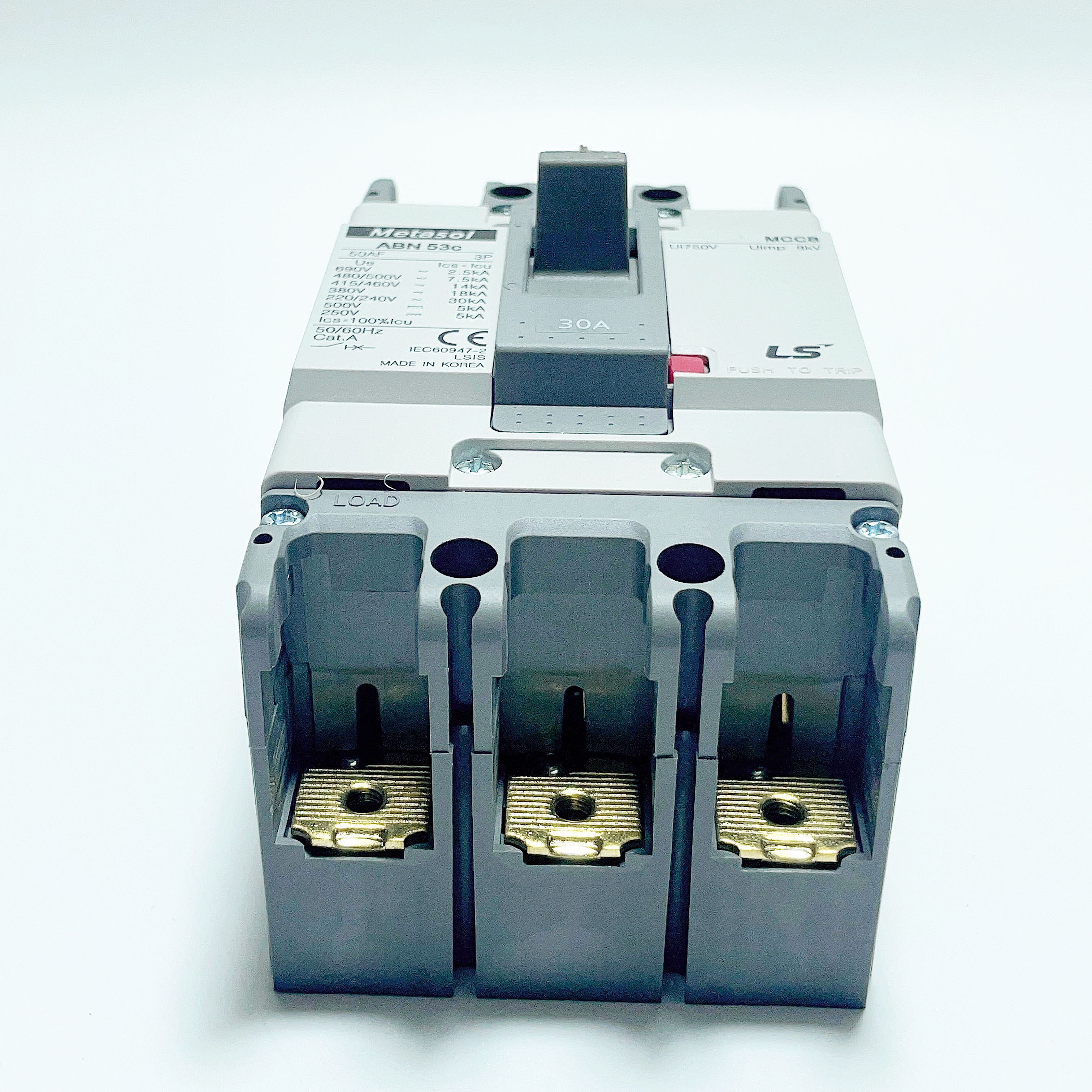 Aptomat LS 3 Pha MCCB LS ABN 20A~100A