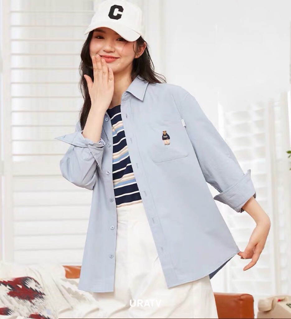 [Ảnh độc quyền Uratv] Somi gấu thêu vải oxford