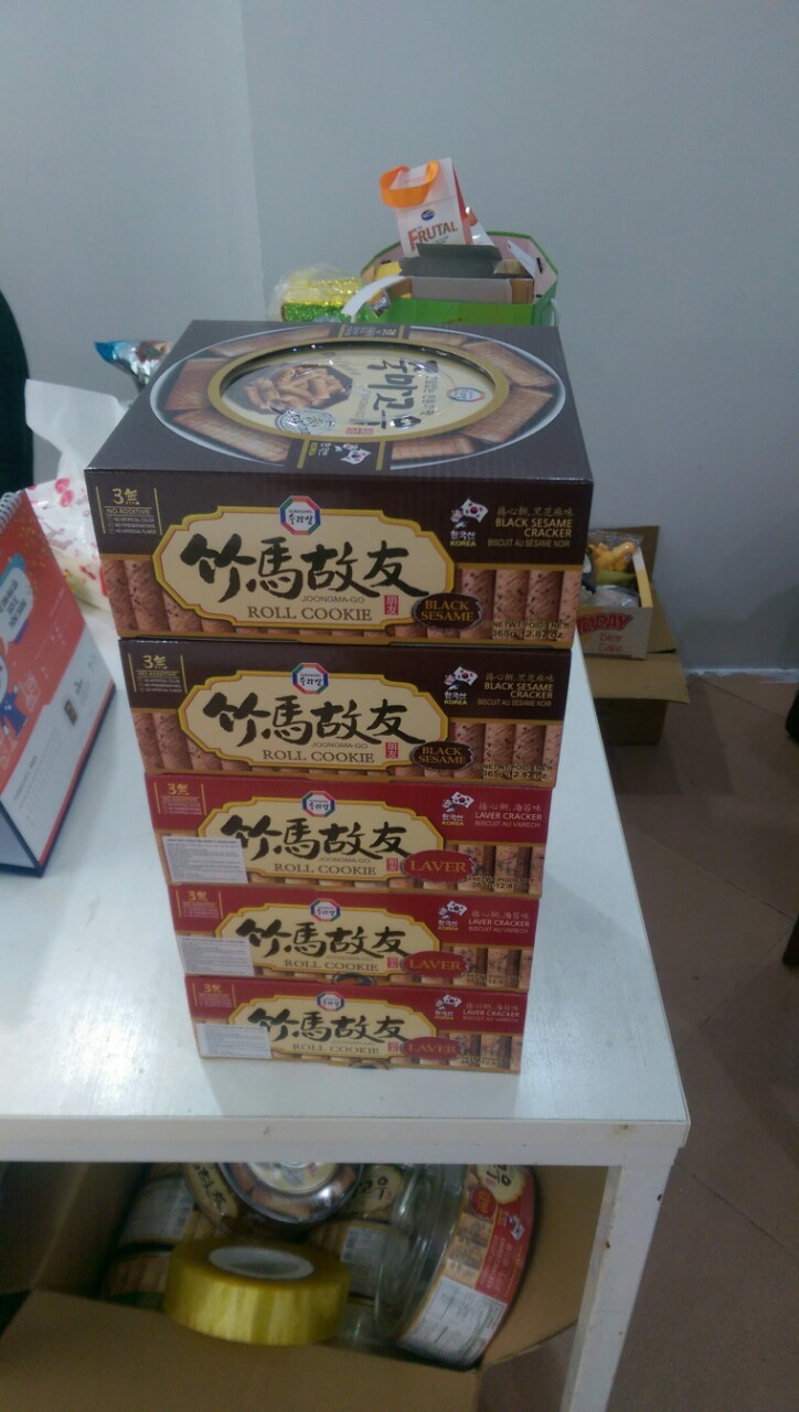 Bánh quế, bánh quy cuộn Hàn Quốc