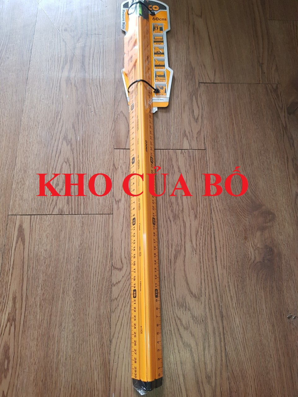 Thước nhôm định vị 60cm ingco HSR36003
