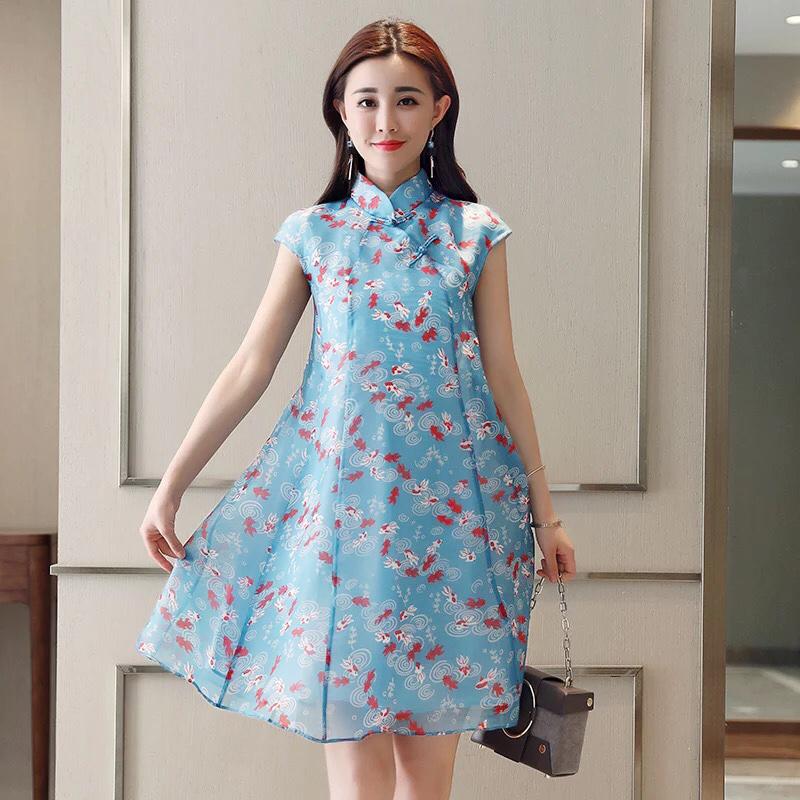 ĐẦM BẦU SUÔNG HỌA TIẾT CÁ