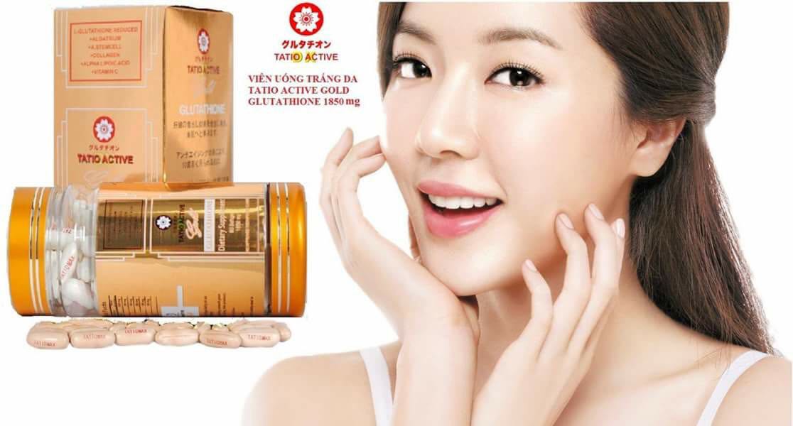 VIÊN UỐNG TRẮNG DA TATIOMAX TATIO NHẬP KHẨU  - 0023