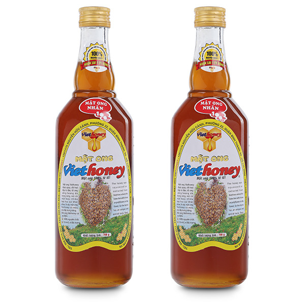 Pure Honey 700g x 2 bottles