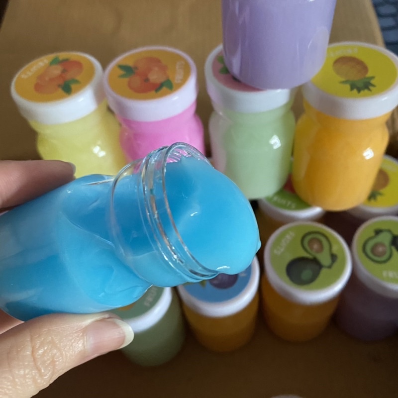 Đồ Chơi Slime - Chất Dẻo Ma Thuật Lọ Trái Cây