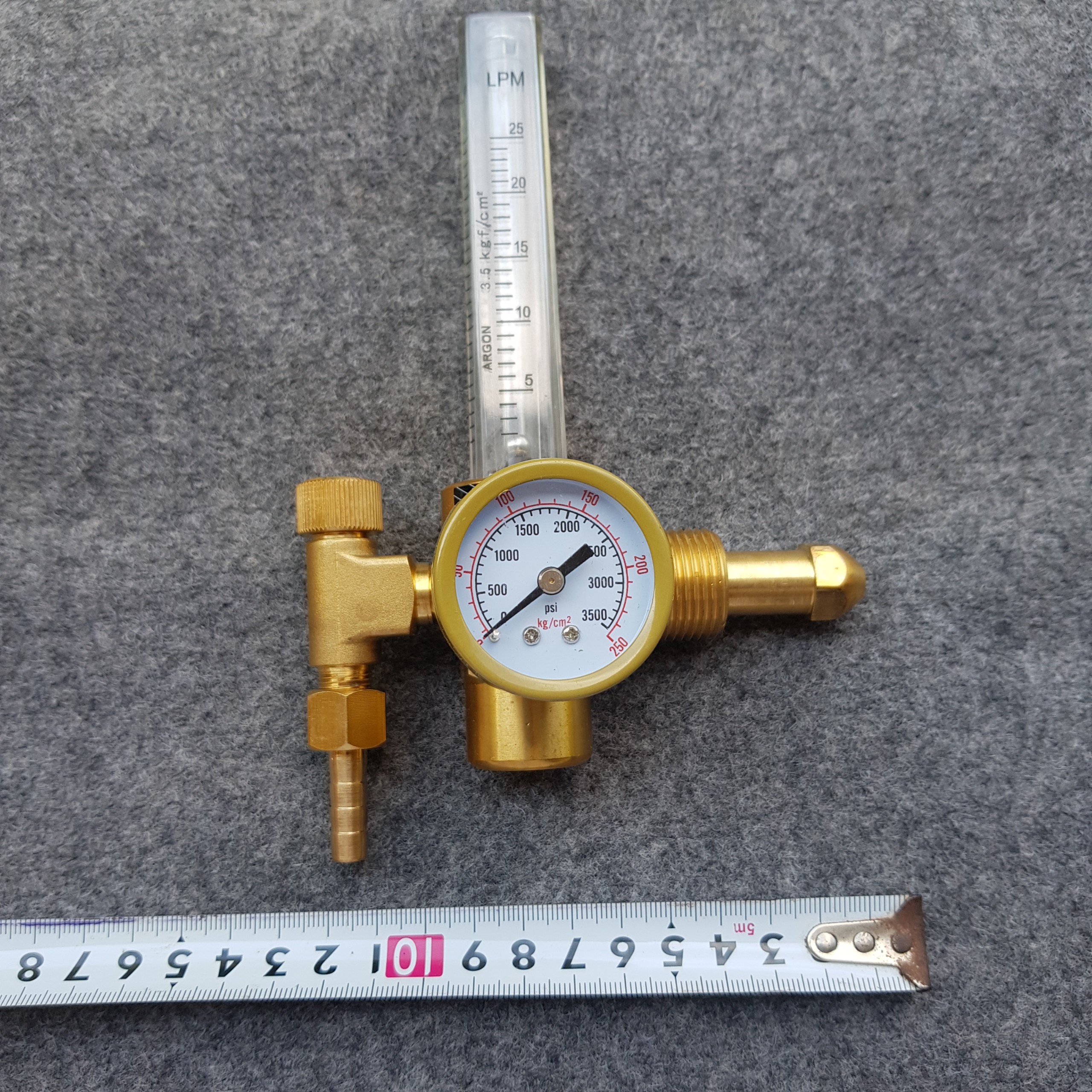 Đồng hồ khí Argon 191 gien ngoài