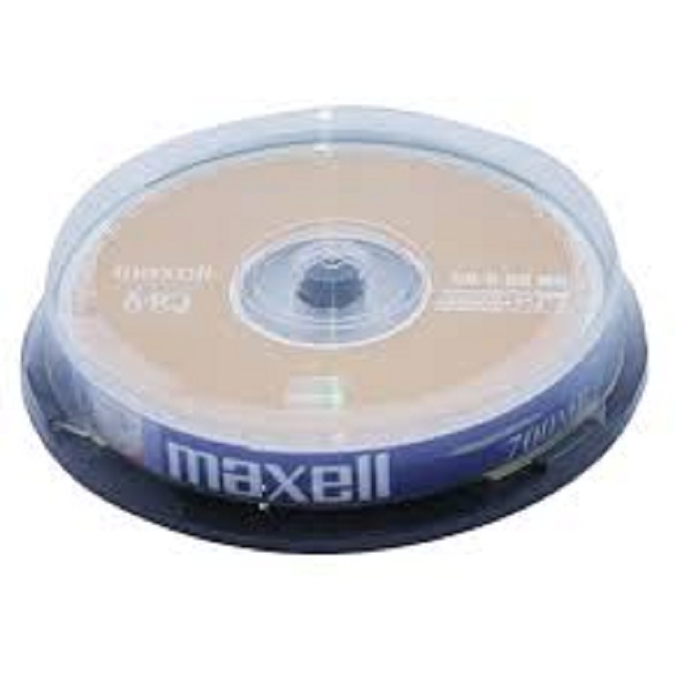 Đĩa CD maxell (lố 10 đĩa)