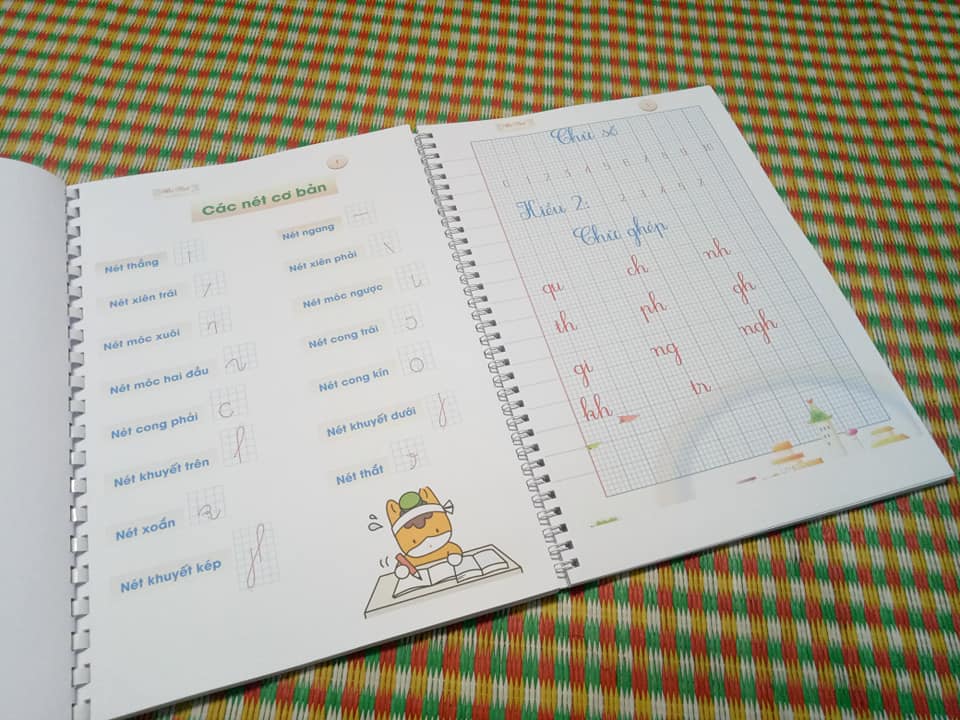 VỞ LUYỆN CHỮ LỚP 1 (quyển 2)