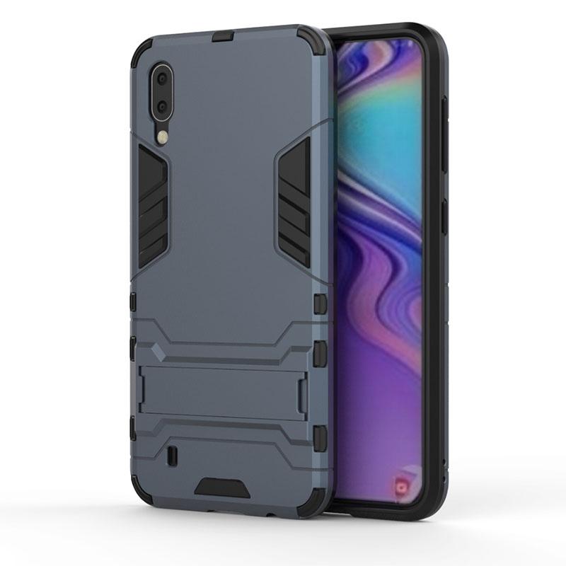 Ốp lưng chống sốc Iron Man Samsung Galaxy M10, bo viền chân chống lưng máy tiện lợi