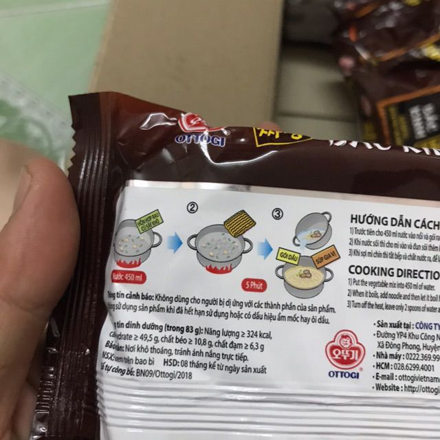 [HCM]Mì mini tương đen 83gr