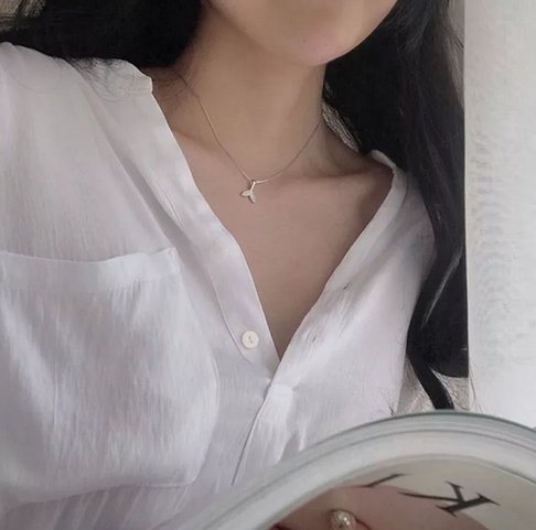 Dây chuyền hình đuôi cá thời trang cho nữ - Mã 14