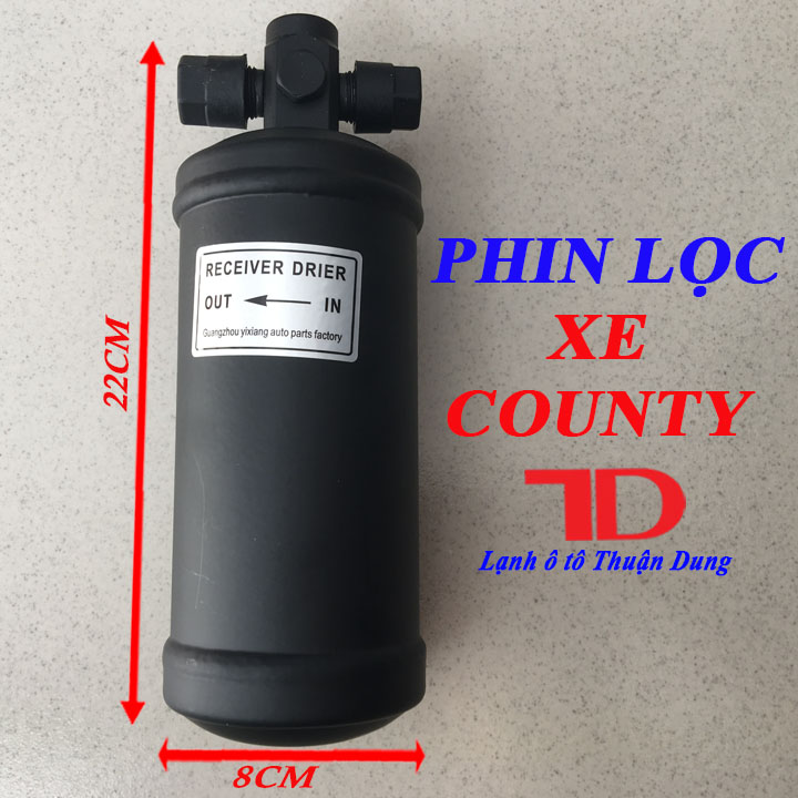 Phin lọc gas xe county - vật tư điện lạnh ô tô thuận dung