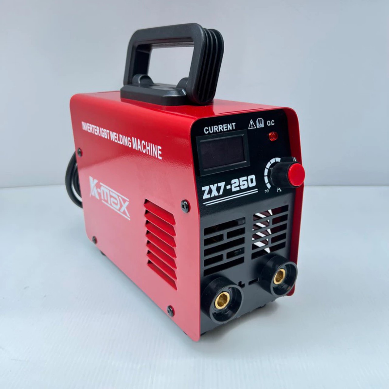 Máy hàn mini chính hãnh k-max zx7-250, máy hàn que cho gia đình, tặng dây hàn full phụ kiện)