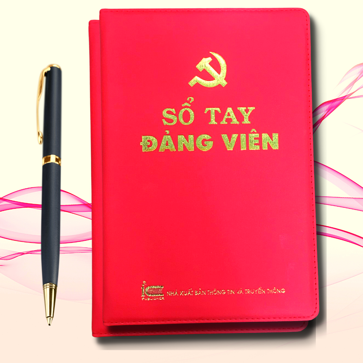 Sổ tay Đảng viên (Bìa da may viền)