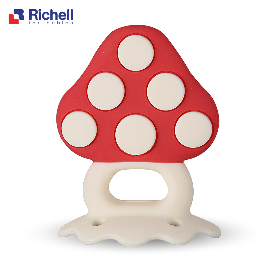 [HCM]Gặm nướu Silicon cho bé RICHELL Nhật Bản (hàng chính hãng)