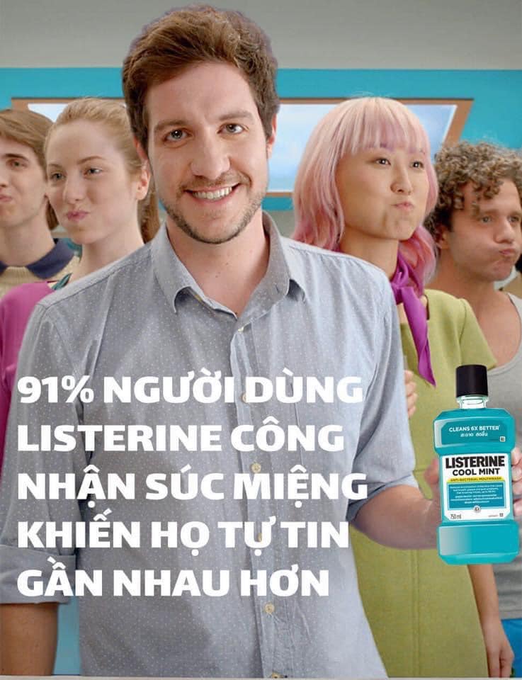 Nước Súc Miệng Listerine 100ml
