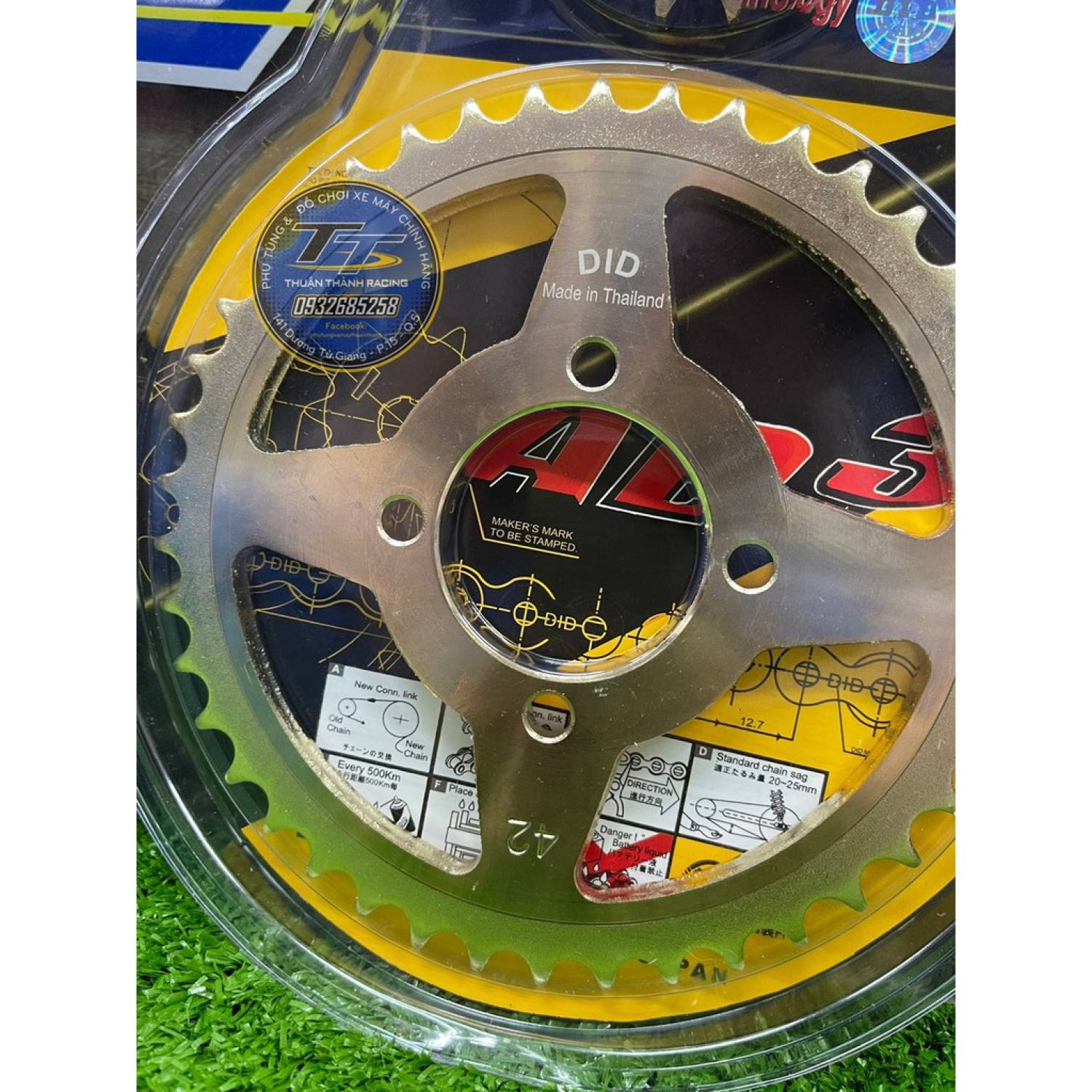 SÊN NHÔNG DĨA SPORT DID VÀNG ĐỒNG
