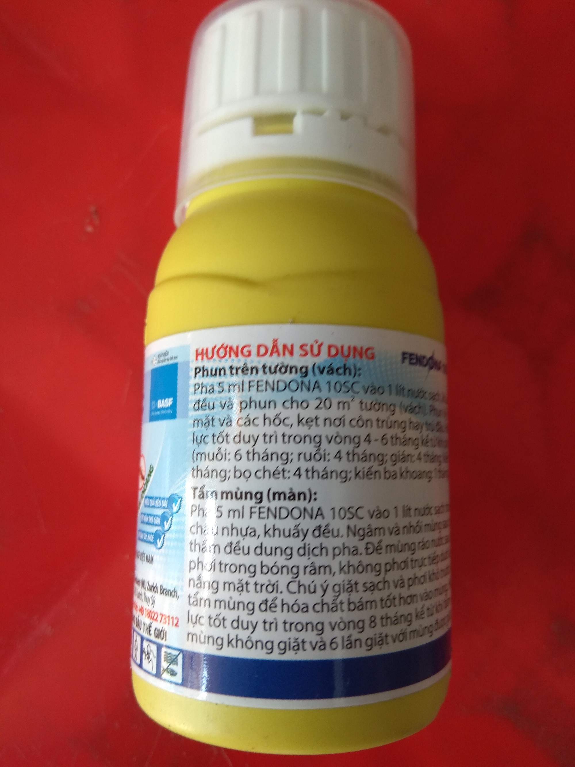Chai diệt côn trùng fendona - chai 50 ml