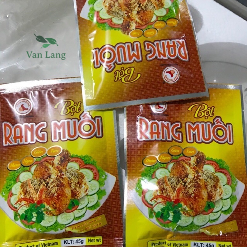 Bột rang muối gói 45g thơm ngon giòn tan