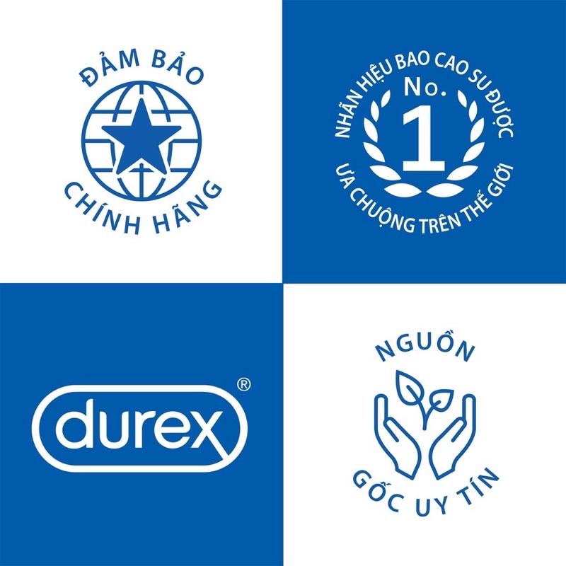 Bao cao su Durex BCS Jeans hộp 3 bao