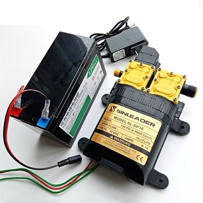 Bơm áp lực mini 12v bơm đôi SINLEADER, Bơm cao áp mini 12v cực mạnh - Bơm cao áp mini 12v cực mạnh - Mẫu Mới 2020