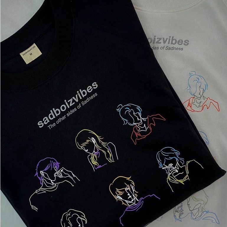 Áo thun SADBOIZ SADBOIZVIBES TOSS WHITE