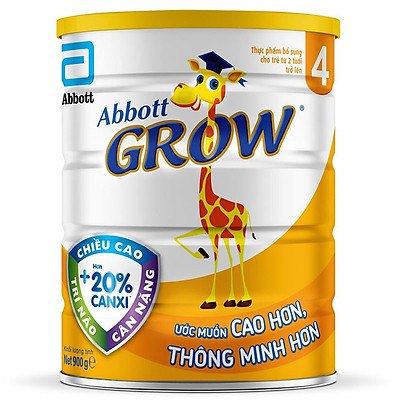 Sữa bột Abbott Grow 2+ 850g trẻ trên 2 tuổi