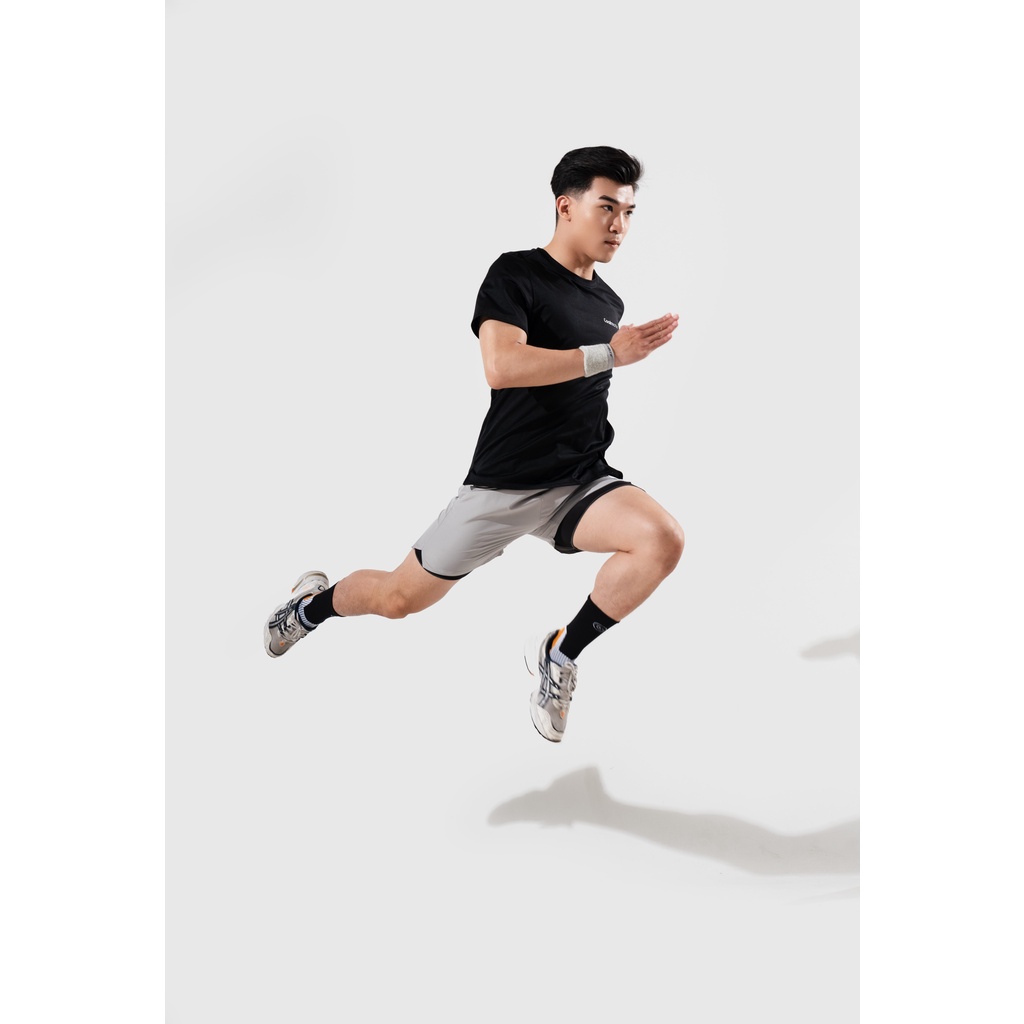 [TẶNG TẤT CỔ TRUNG ĐƠN 359K]Áo Thun Chạy bộ nam Essentials Fast and Free Running - Thương hiệu Coolmate