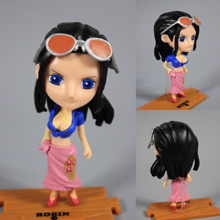 Bộ 3 mô hình Nami Robin Hancock Onpiece chibi