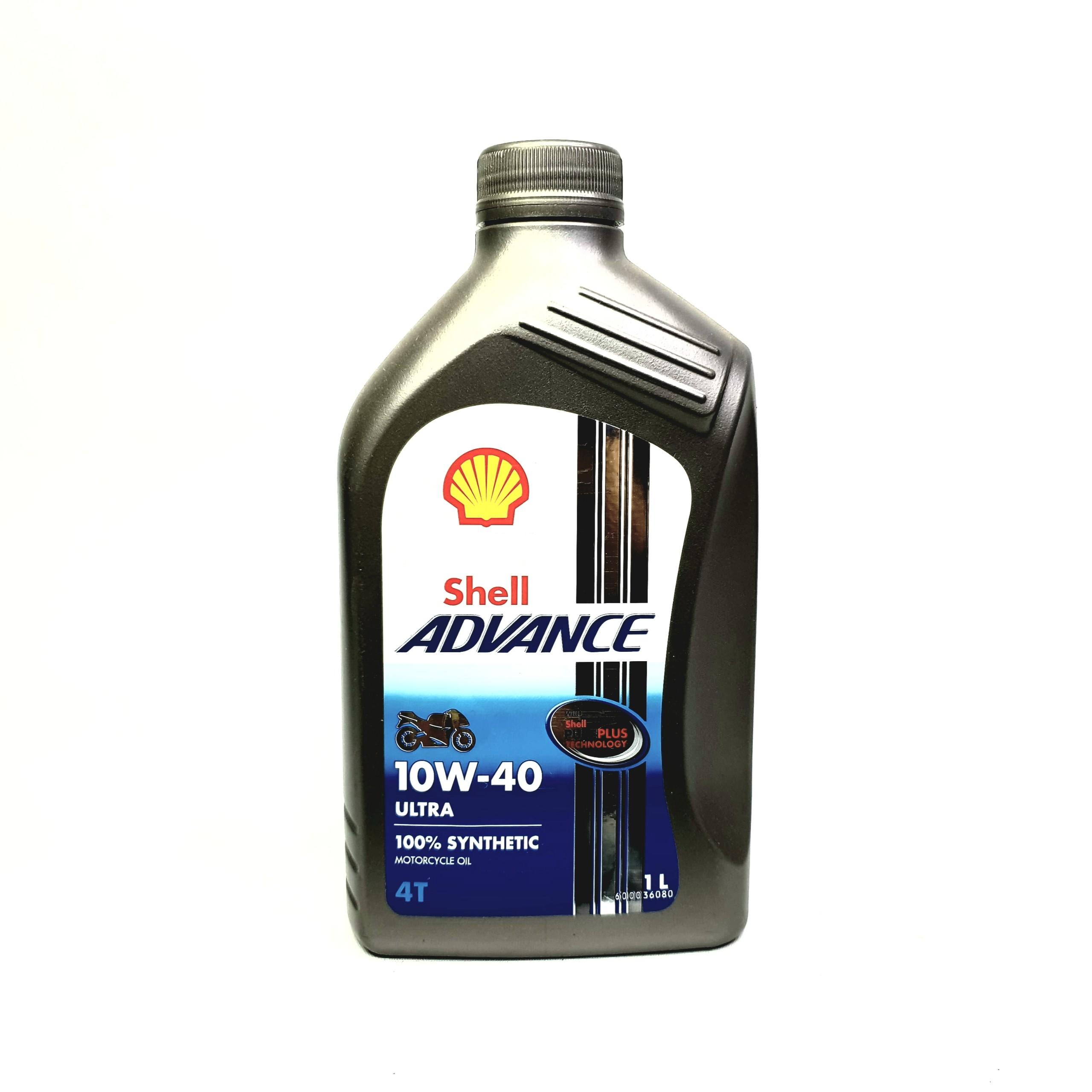 Nhớt tổng hợp xe mô tô PKL Shell Advance Ultra 10W-40 1L (ThaiLand)