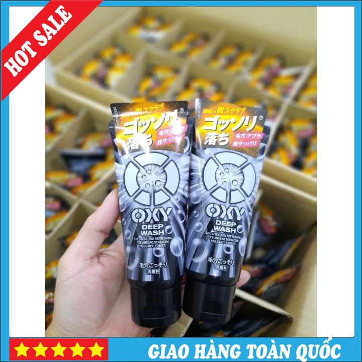 💝💝Sữa Rửa Mặt OXY 💝💝Nhật Bản Cho Nam 130g [Hàng Nhật Nội Địa]