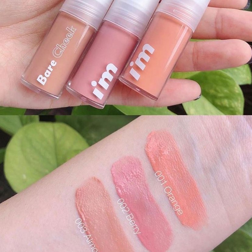 [HCM]Má Hồng Dạng Kem Im Meme Im Bare Cheek Liquid 3ml