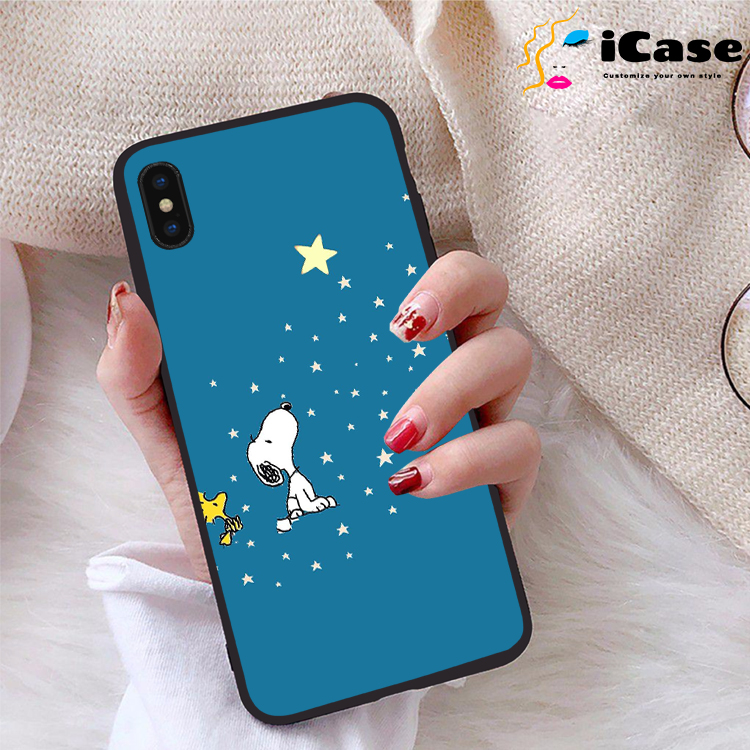 Ốp lưng iPhone Xs Max viền dẻo TPU BST Snopy