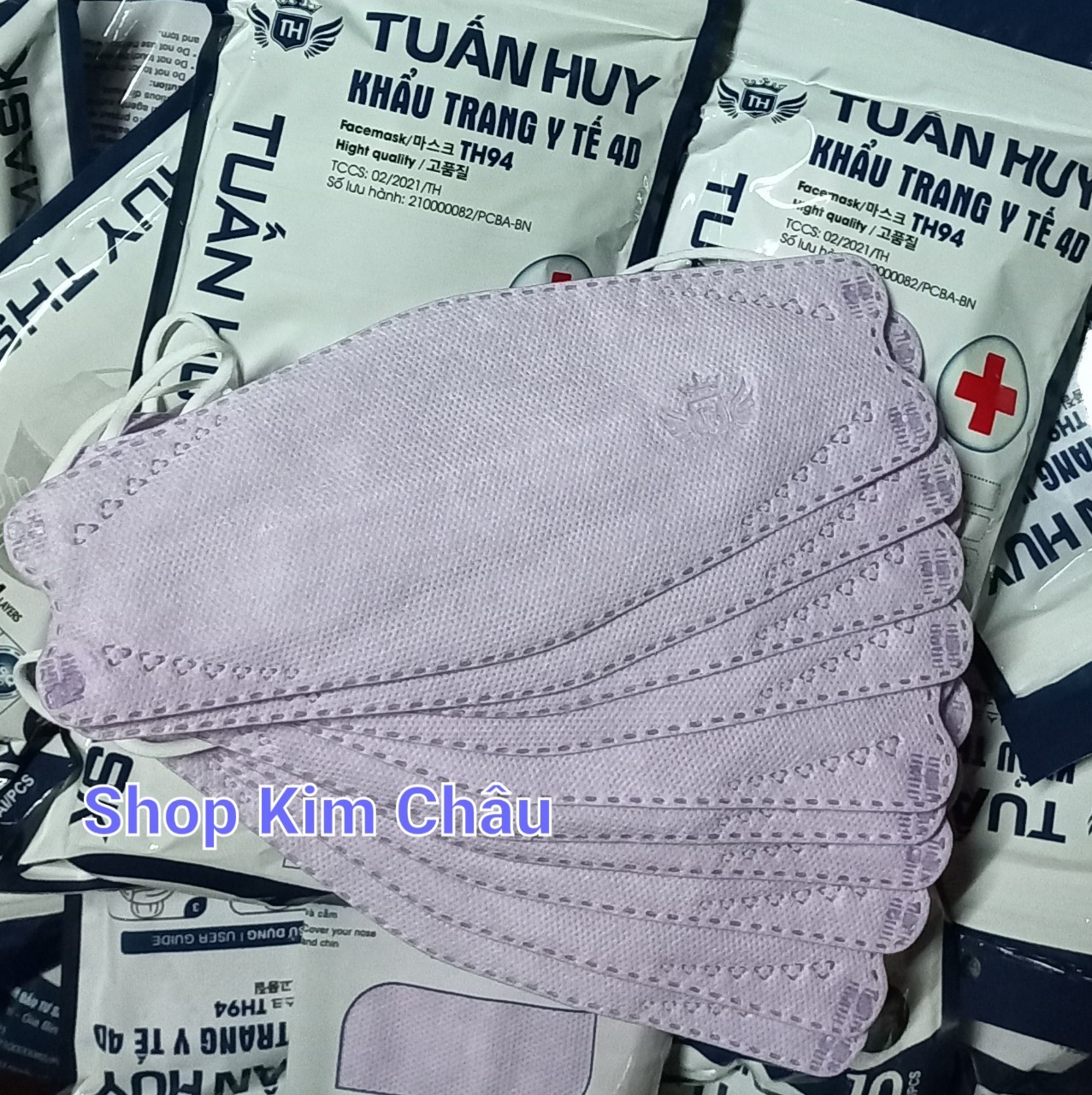 Khẩu trang 4 lớp 4D Mask KF94 - Bịch 10 cái
