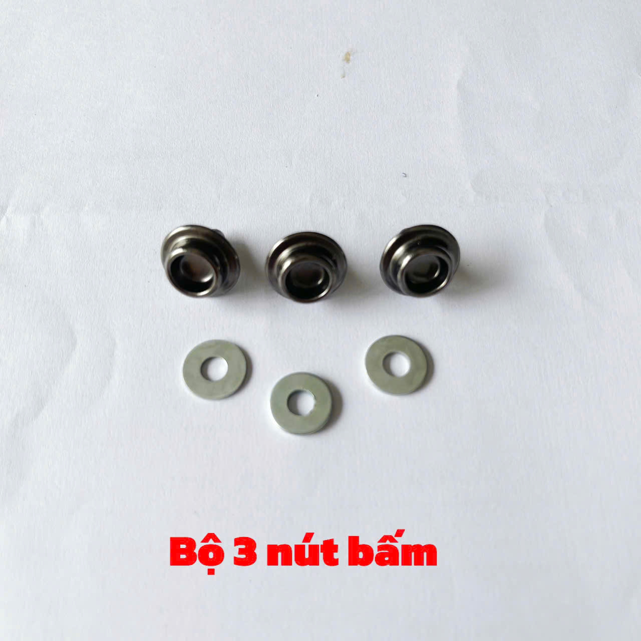 Bộ 3 Nút Bấm Gắn Nón Bảo Hiểm, Lắp Kính