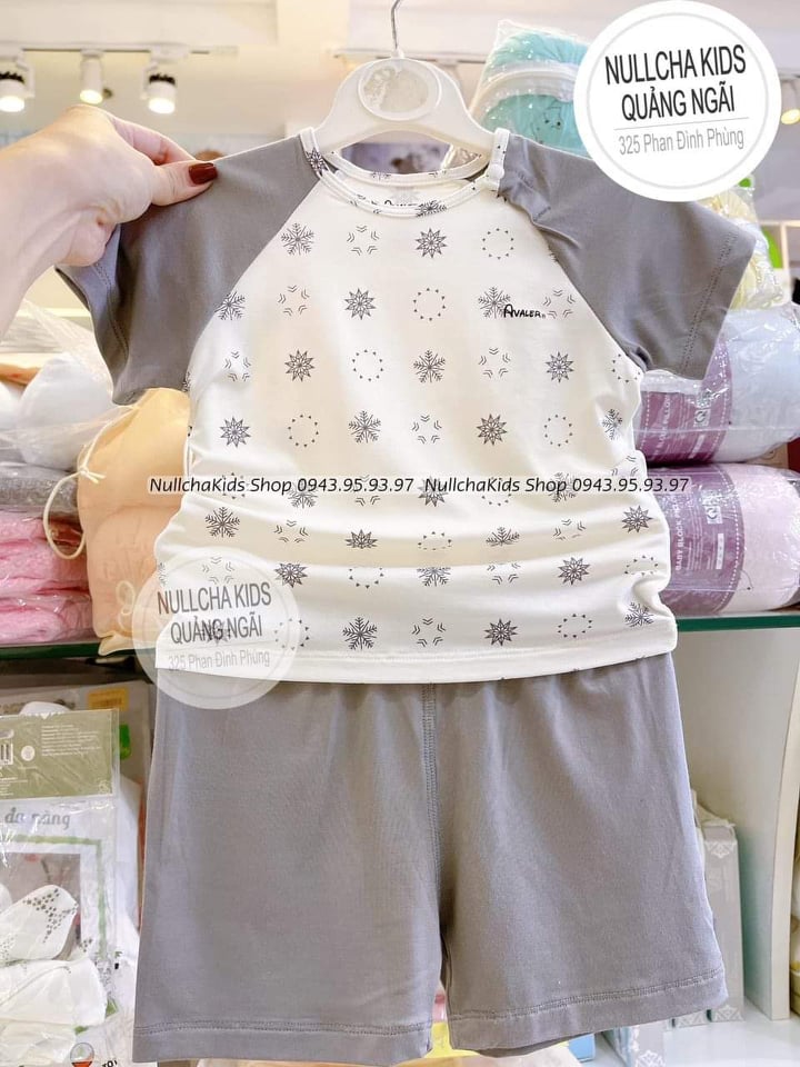Avaler_ Bộ cộc tay Avaler sợi tre cho bé