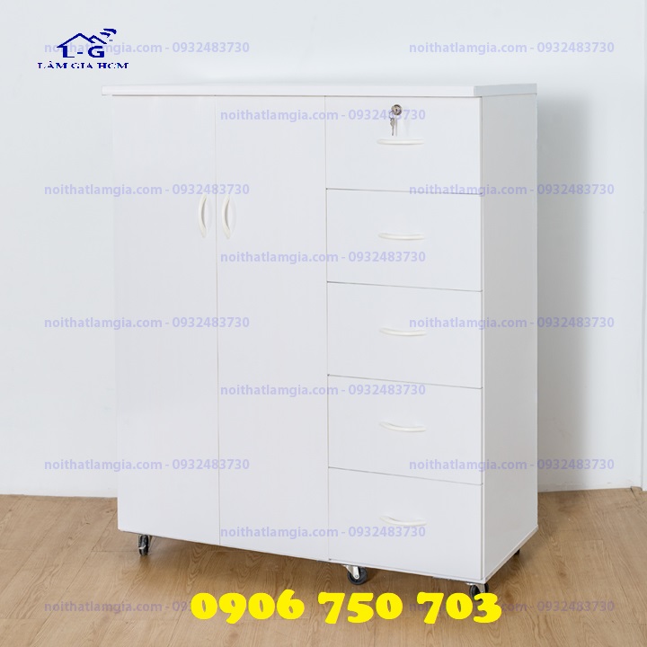 TỦ QUẦN ÁO CHO BÉ HÌNH DOREMON - FREESHIP HCM