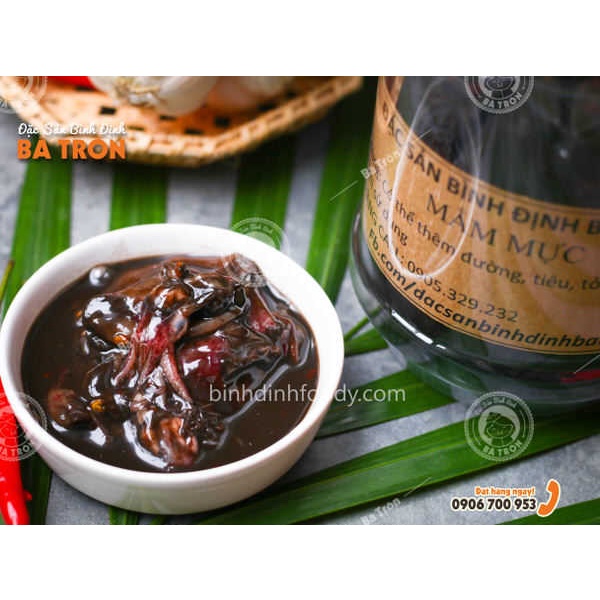 Binh Dinh Squid Paste - Binh Dinh Specialty (Contains Squid)