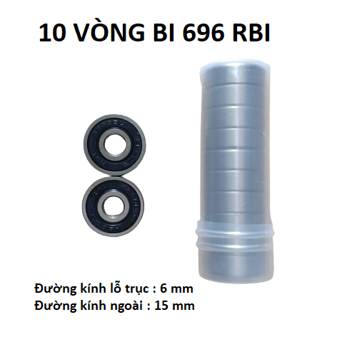 10 vòng bi 696 RBI chất lượng cao